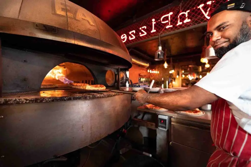 The Brooklyn Pizzeria : réalisation SOPRO, four à pizza professionnel