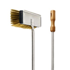 Brosse Laiton rectangle pour sole de four à pizza