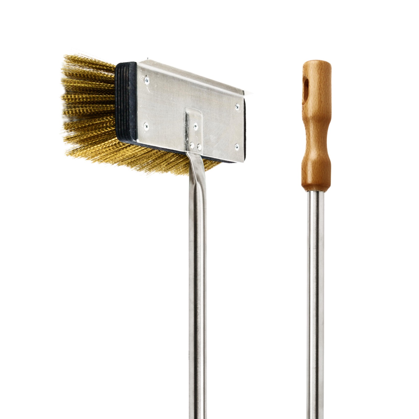 Brosse Laiton rectangle pour sole de four à pizza